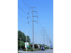 河北电力钢管杆 电力钢管塔 电力钢桩 电力钢管杆图2