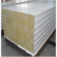 耐高温定制环保彩钢岩棉板 多规格可选  净化空气