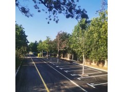 苏州停车场画车位划线、常熟车位线、昆山工厂汽车位画线图2