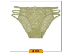 亚马逊temu蕾丝镂空性感女式三角内裤图2