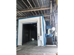 无需土建无基础喷砂房工业涂装设备图2