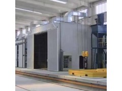 无需土建无基础喷砂房工业涂装设备图2