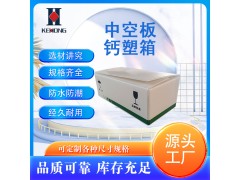 厂家批发定制折叠钙塑箱 PP中空板折叠箱 防水防潮 经久耐用图2