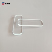 定制小玻璃片实验室用玻璃隔板高透任意尺寸耐高温圆形方形玻璃板