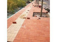 宣城广场砖 小区绿化砖 园林铺地强度高、耐磨图1