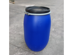 废液泔水桶120kg酿酒桶 120公斤塑料桶120l抱箍桶图2
