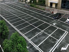 常熟机动车位、非机动停车位划线图1